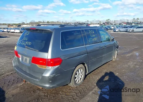 2008 Honda Odyssey Ex-L from USA, damaged, VIN 5FNRL387X8B416684